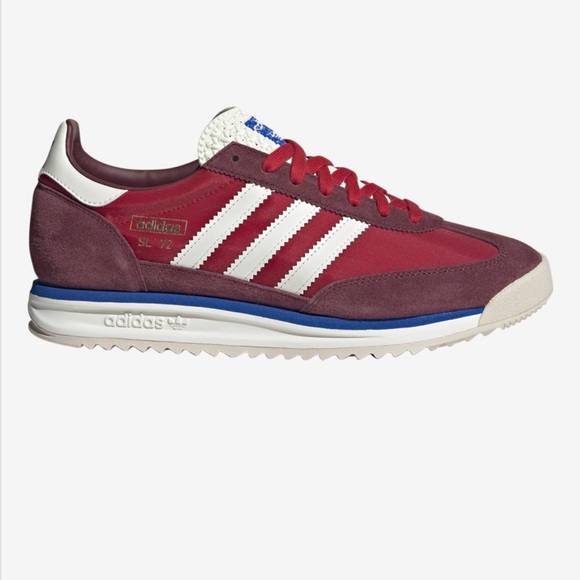 Adidas SL72 RS Shadow Red / Off White / Blue - Picture 1 of 5